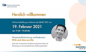 Online Fortbildung im Rahmen des EBART 2021 - Teil 1