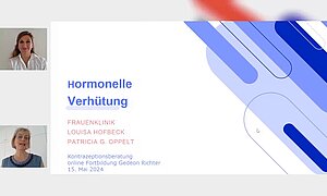 Webinar Kontrazeptionsberatung: Hormonelle Kontrazeption - Wissen für Ihre tägliche Beratung und Empfehlung